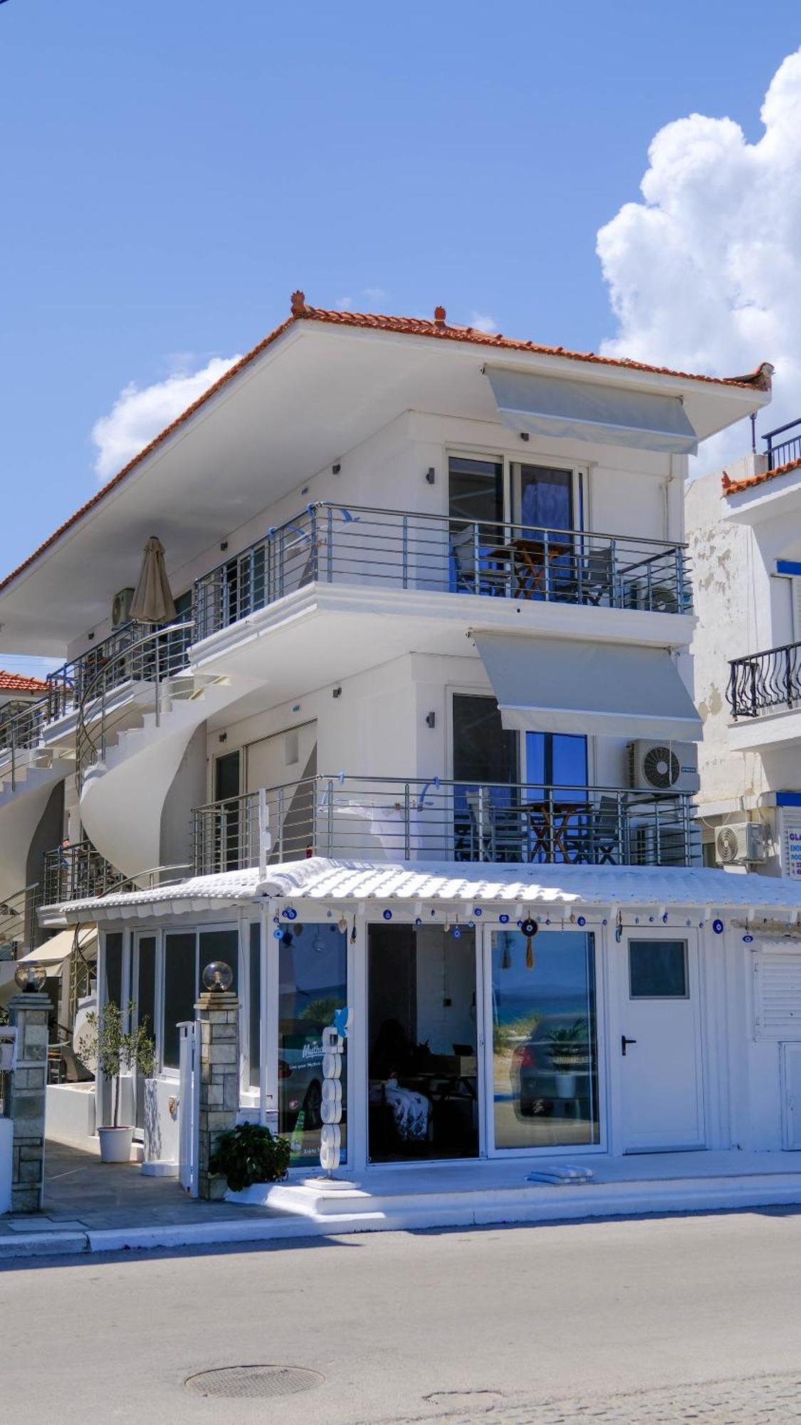 Cocoon Hotel-Beach Bar Sarti Exterior foto